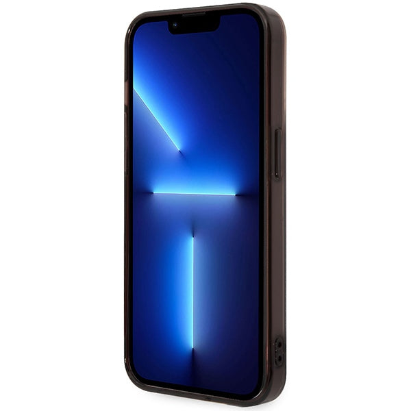 Case BMW BMHCP14X22HVGV iPhone 14 Pro Max 6.7" black/black IML Tricolor Stripe