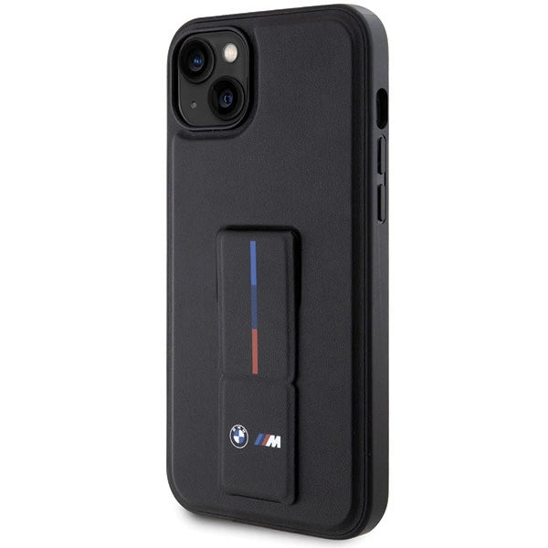 BMW Grip Stand Hot Stamp Case for iPhone 14 / 15 / 13 - Black