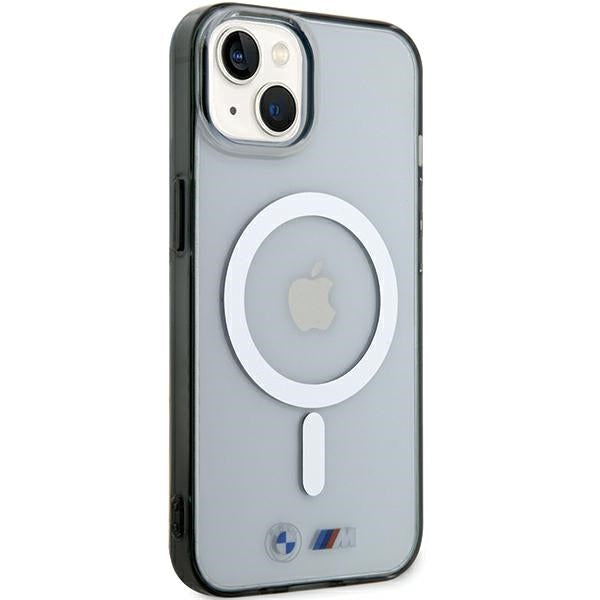 BMW Silver Ring MagSafe iPhone 15 Case - Clear