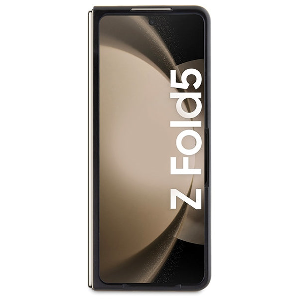 BMW Leather Carbon case for Samsung Galaxy Z Fold 5 - black