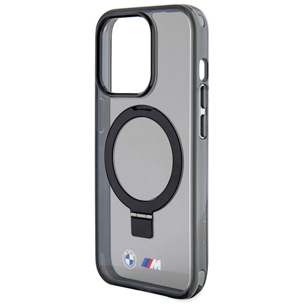 BMW Ring Stand M Collection MagSafe Case for iPhone 15 Pro - Black