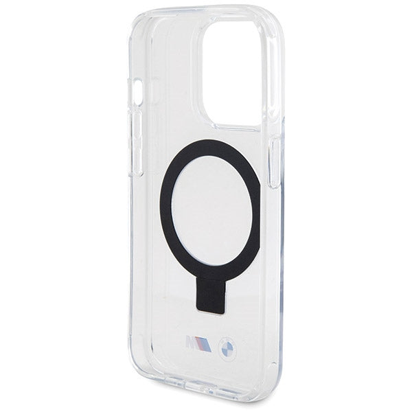 BMW Ring Stand M Collection MagSafe case for iPhone 15 Pro Max - transparent