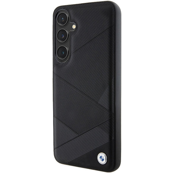 BMW BMHCS24S23RCGPK S24 S921 black/black hardcase Signature Leather Crossing Lines Pattern