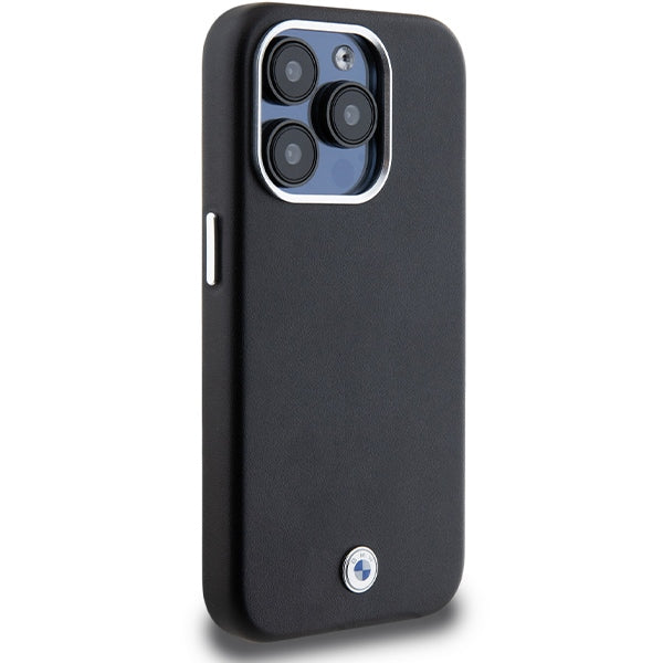 BMW Signature Wrapped Metal MagSafe case for iPhone 14 Pro - black