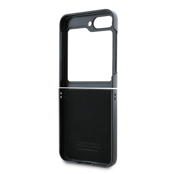 BMW Carbon Tricolor Case for Samsung Galaxy Z Flip 6 - Black