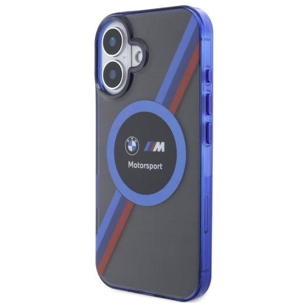 BMW Motosport IML Circle MagSafe iPhone 16 Case - Black