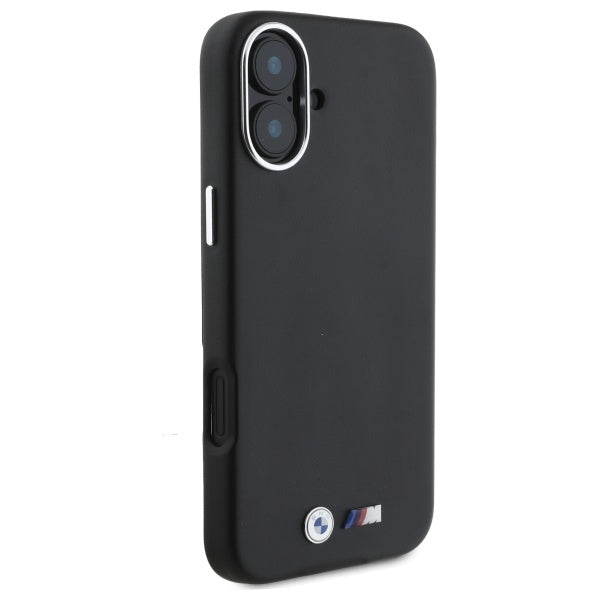 BMW M Smooth Full Wrapped Metal MagSafe case for iPhone 16 - black
