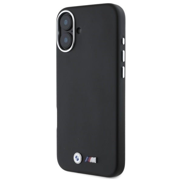 BMW M Smooth Full Wrapped Metal MagSafe case for iPhone 16 - black
