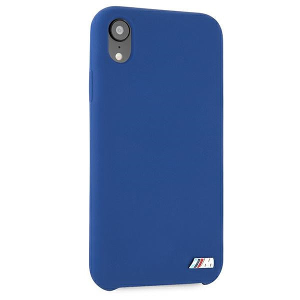 BMW Silicone M Collection iPhone Xr Case - Blue