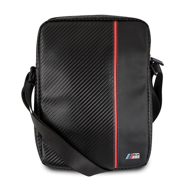 BMW Carbon / Red Stripe 8" Tablet Bag - Black