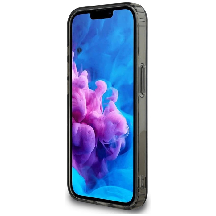 BMW IML Metal White Circle MagSafe iPhone 16e Case - Black