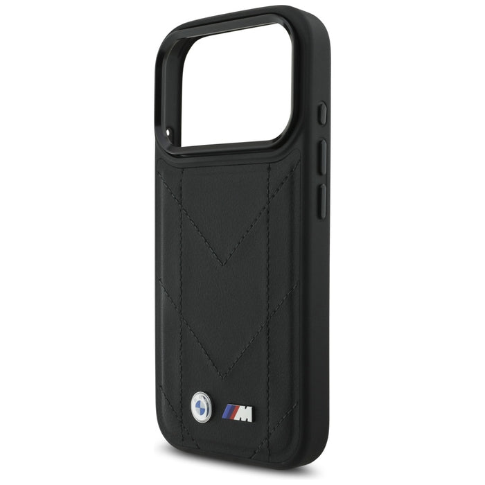 BMW M Quilted Logo MagSafe Case for iPhone 17 Pro - Black