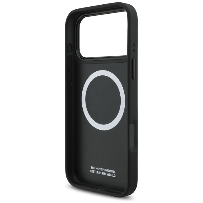 BMW M Quilted Logo MagSafe Case for iPhone 17 Pro Max - Black