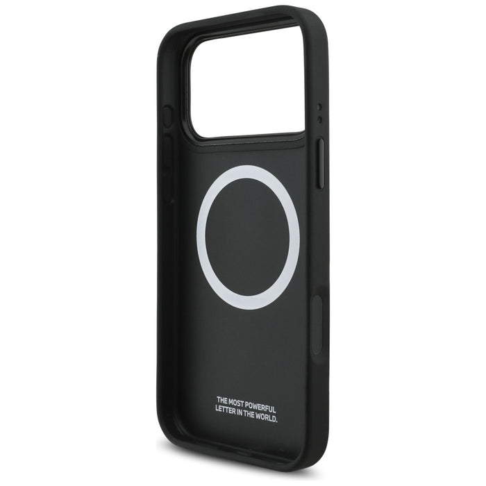 BMW M Carbon Line &amp; Logo MagSafe Case for iPhone 17 Pro Max - Yellow