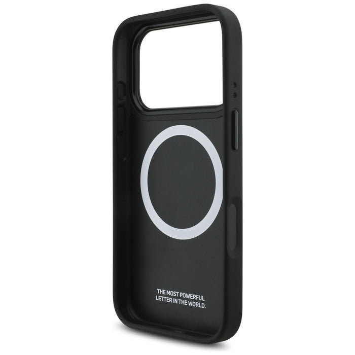 BMW M Carbon Line &amp; Logo MagSafe Case for iPhone 17 Pro - Yellow