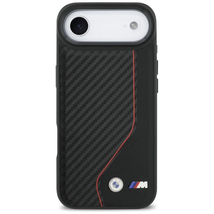 BMW M Carbon Line &amp; Logo MagSafe Case for iPhone Air - Red