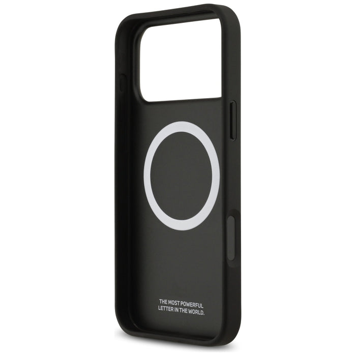 BMW M Kevlar Lines &amp; Logo MagSafe Case for iPhone 17 Pro Max - Black