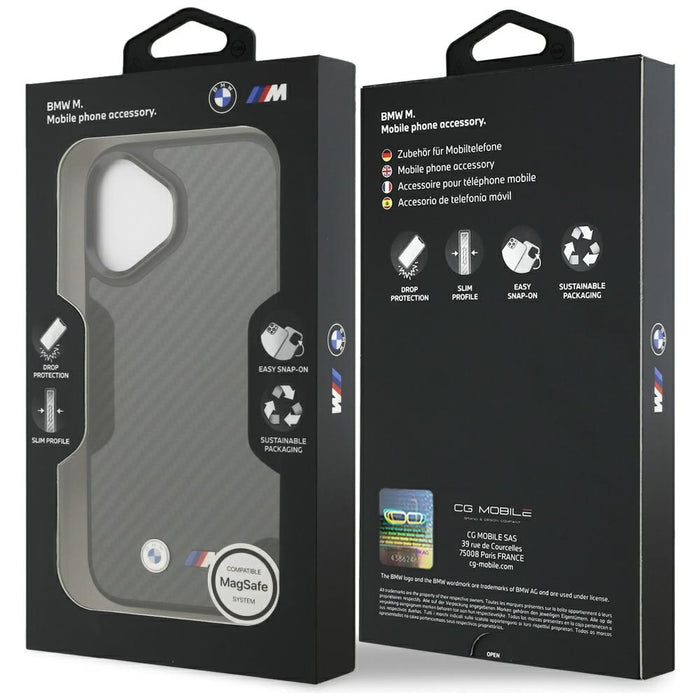 BMW M Kevlar Matt MagSafe Case for iPhone 17 - Black