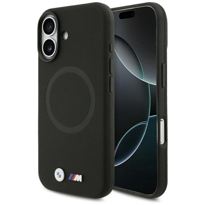 BMW M FW Metal Logo MagSafe Case for iPhone 17 - Black