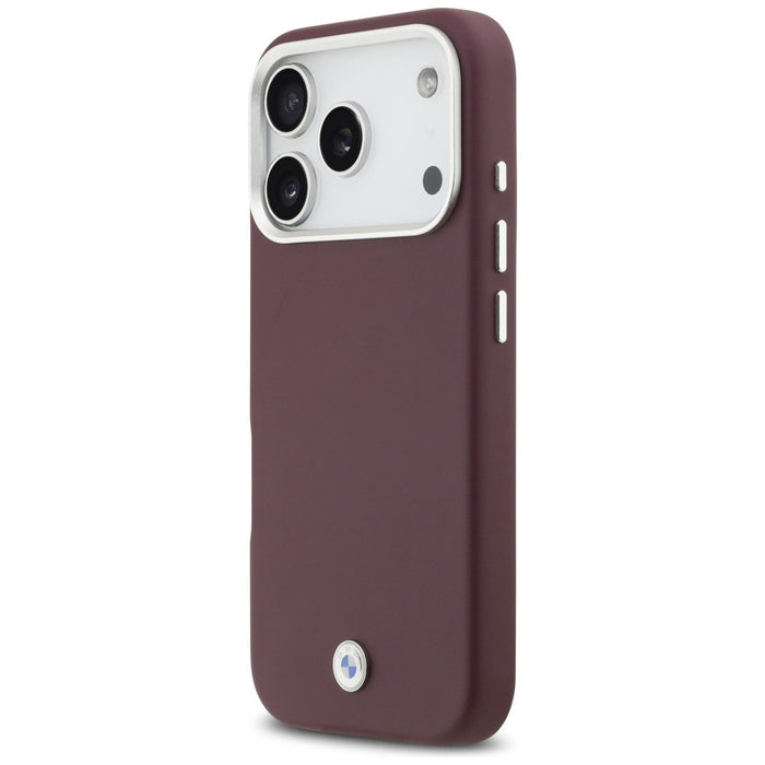 BMW Sign Full Wrapped Metal MagSafe Case for iPhone 17 Pro - Red