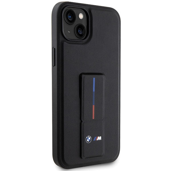 BMW Grip Stand Hot Stamp Case for iPhone 14 / 15 / 13 - Black