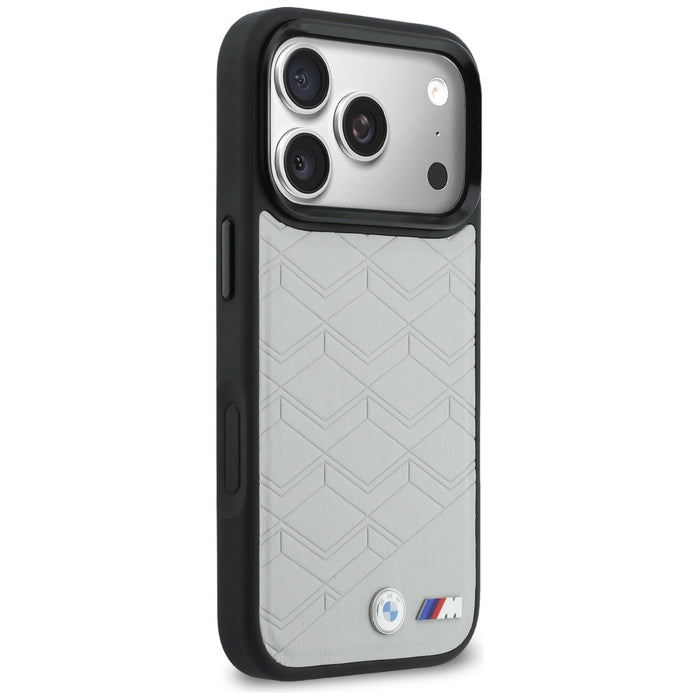 BMW M Shape Logo MagSafe Case for iPhone 17 Pro Gray