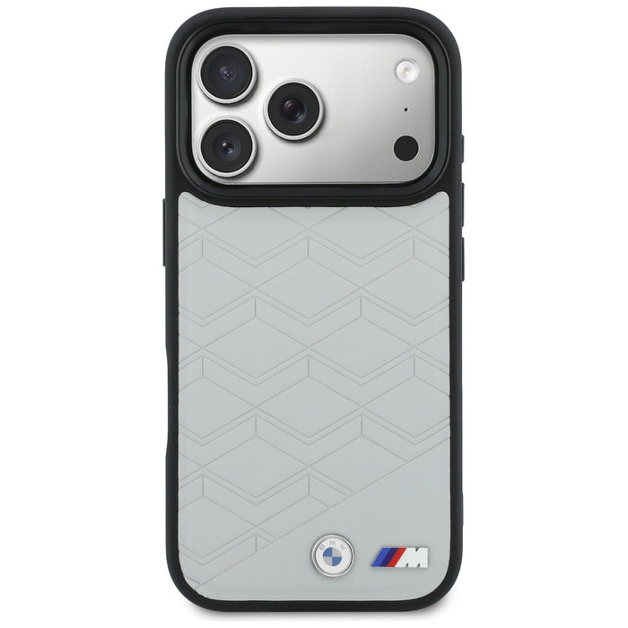 BMW M Shape Logo MagSafe Case for iPhone 17 Pro Gray