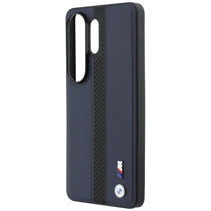 BMW Perforated Stripe Logo MagSafe Case for Samsung Galaxy S26 Ultra - Navy Blue