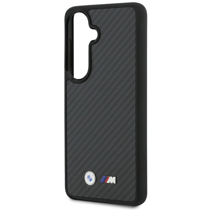 BMW M Kevlar Logo MagSafe Case for Samsung Galaxy S26 - Black
