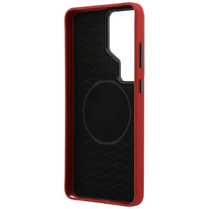 BMW M Metal Logo MagSafe Case for Samsung Galaxy S26 Ultra - Red