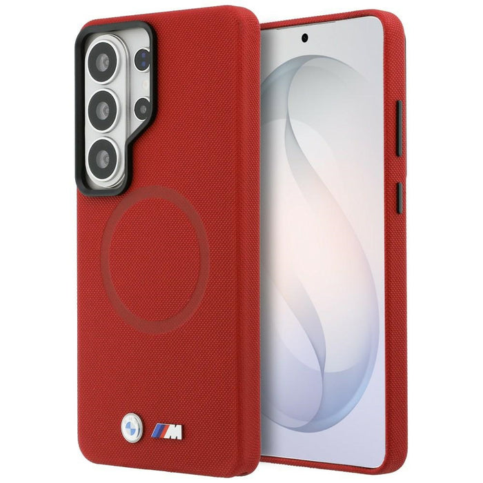 BMW M Metal Logo MagSafe Case for Samsung Galaxy S26 Ultra - Red