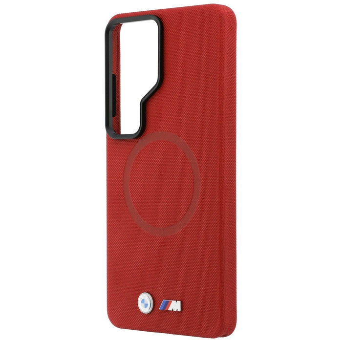 BMW M Metal Logo MagSafe Case for Samsung Galaxy S26 Ultra - Red