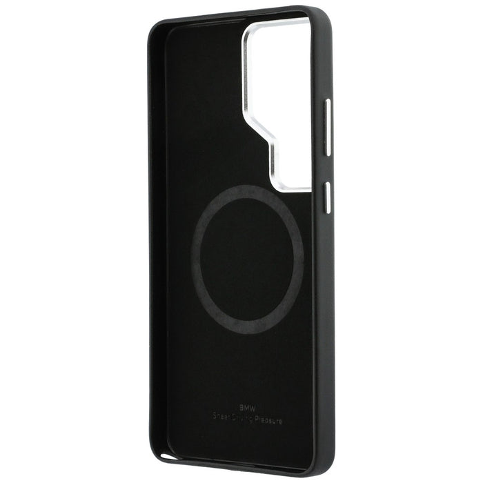 BMW Sign Metal Logo MagSafe Case for Samsung Galaxy S26 Ultra - Black