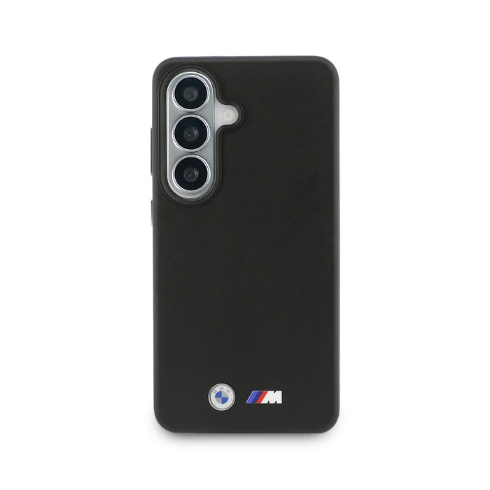 BMW M Metal Logo MagSafe Case for Samsung Galaxy S26 - Black