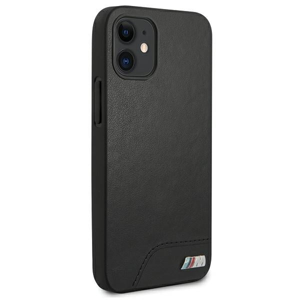 BMW M Collection Smooth PU Case for iPhone 12 mini - Black