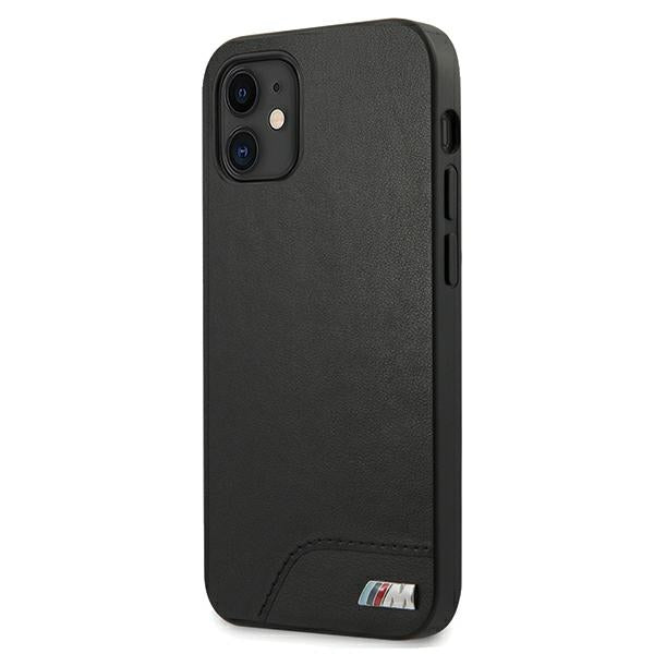 BMW M Collection Smooth PU Case for iPhone 12 mini - Black