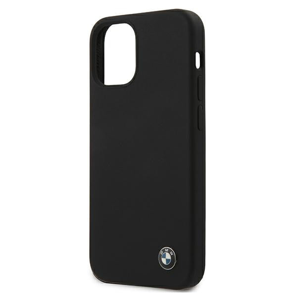 BMW Silicone Signature Case for iPhone 12 mini - Black