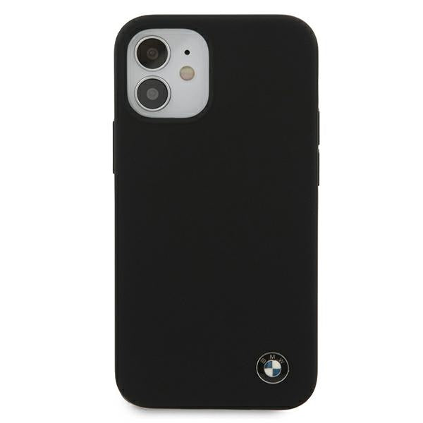 BMW Silicone Signature Case for iPhone 12 mini - Black