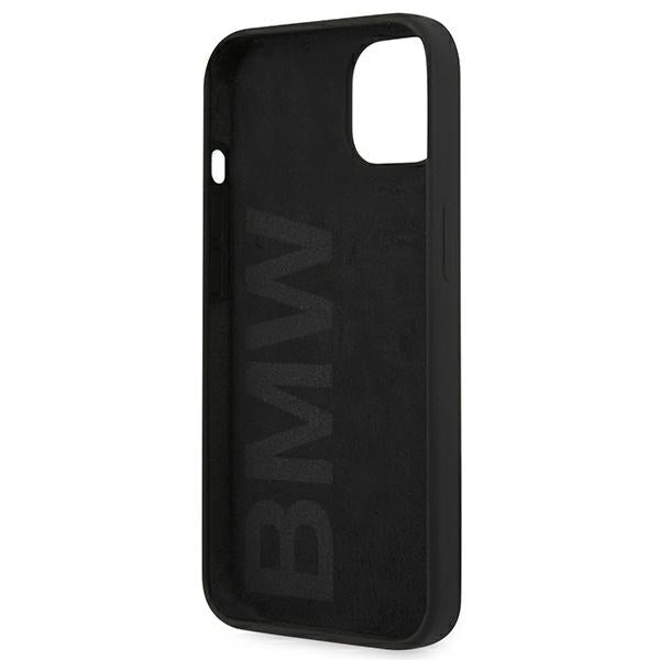 BMW Silicone Signature Case for iPhone 13 - Black