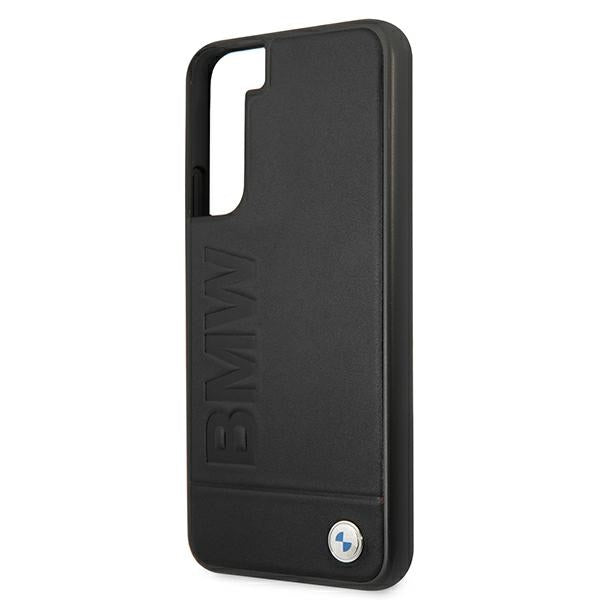BMW Signature Logo Imprint Case for Samsung Galaxy S22+ - Black