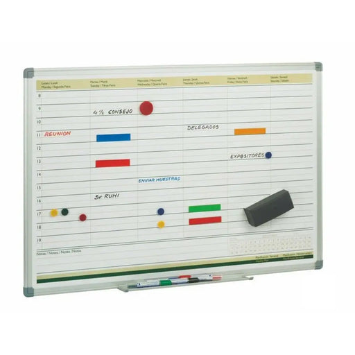 Board Faibo 60 x 90 cm Weekly Planner White - Електроника Периферни и резервни части<<<Компютри|