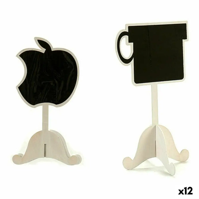 Board Pincello Brown Black 13,5 x 25 x 15 cm (12 Units) - Декорация и Осветление<<<Дом Градина<<<BigBuy&&&Други