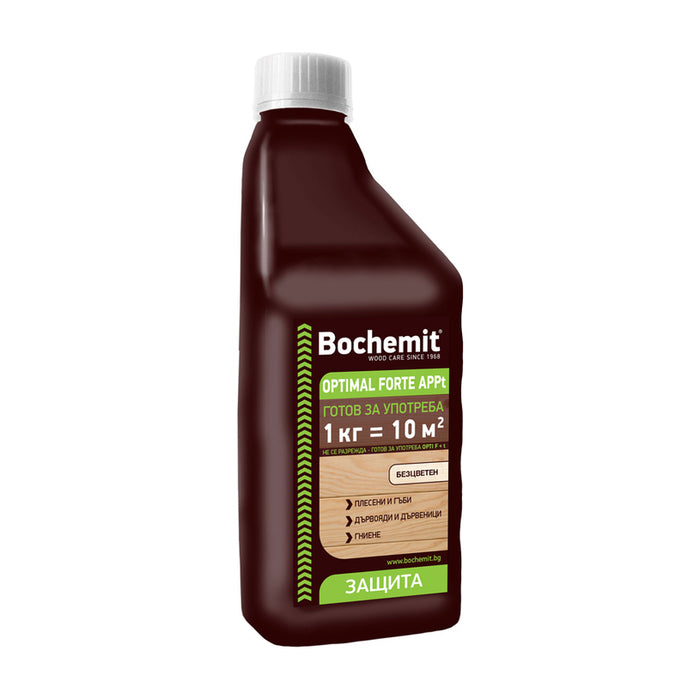 READY-TO-USE WOOD IMPREGNANT COLORLESS 1 KG BOCHEMIT OPTIMAL FORTE APPt
