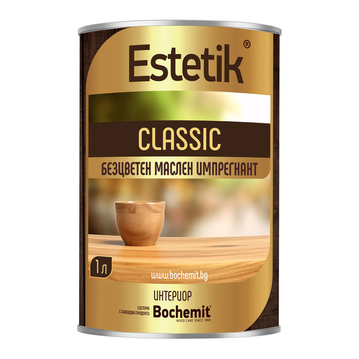 COLORLESS OIL-BASED VARNISH 1L BOCHEMIT ESTETIK