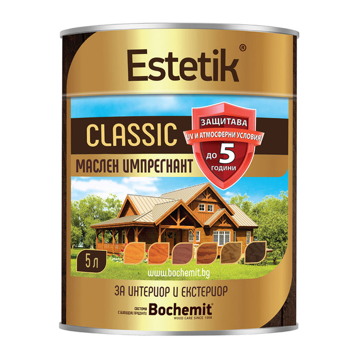 OIL-BASED TEAK IMPREGNANT 5 L BOCHEMIT ESTETIK