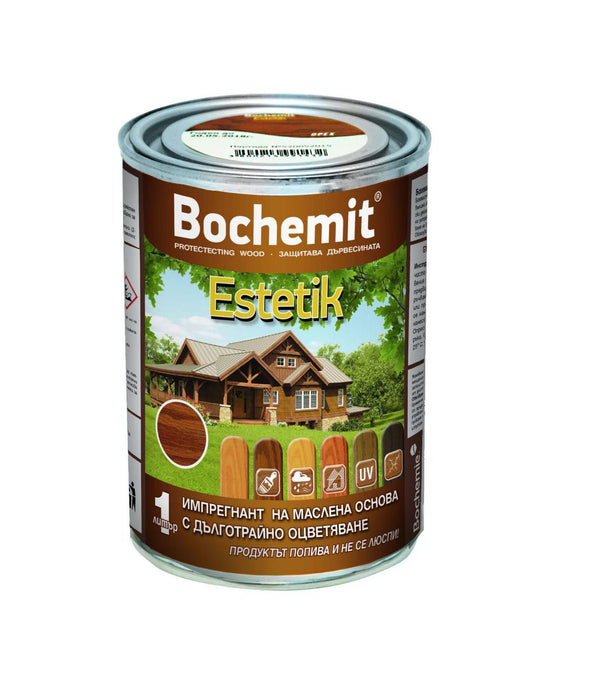 OIL-BASED WOOD IMPREGNANT PINE COLOR 1 L BOCHEMIT ESTETIK