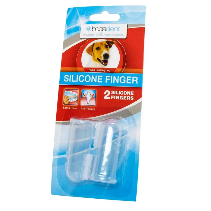 BOGAR Bogadent® Anti-plaque finger Puppy - finger cover for removing dental plaque – 1 pcs - Grooming (for