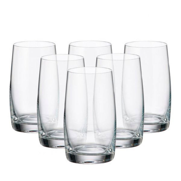 SOFT GLASS 380 ML 6PCS PAVO BOHEMIA