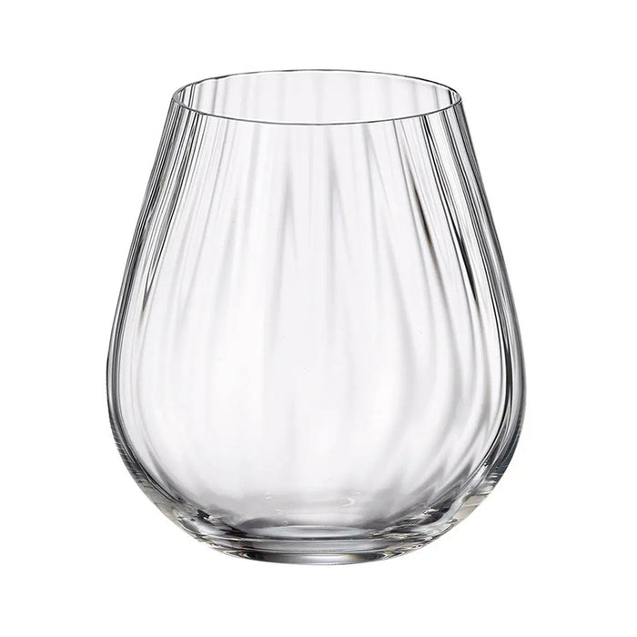 ALCOHOL GLASS 380 ML 6 PCS BOHEMIA OPTIC