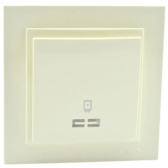 BOILER SWITCH 25A CREAM MONO DESPINA - Електроапаратура и табла<<<Електроматериали<<<Praktiker&&&Електроапаратура и
